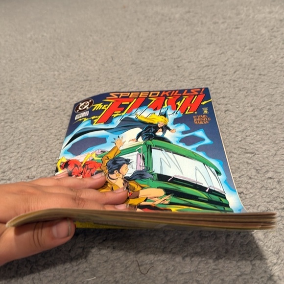 DC Comics Oct 1995 Speed Kills The Flash #106 Comic Book - Picture 6 of 7